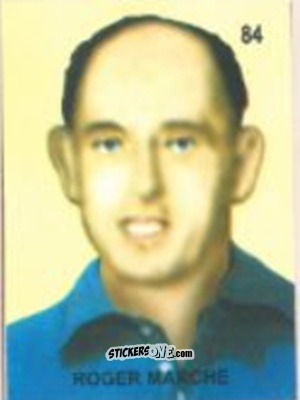 Sticker Roger Marche - Campeonato Mundial de Futbol 1958 Suecia n. 84 - IMPORTADORES PERUANOS