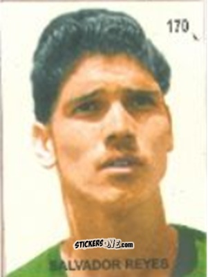 Cromo Salvador Reyes - Campeonato Mundial de Futbol 1958 Suecia n. 170 - IMPORTADORES PERUANOS