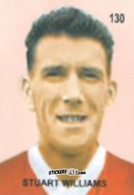 Cromo Stuart Williams - Campeonato Mundial de Futbol 1958 Suecia n. 130 - IMPORTADORES PERUANOS