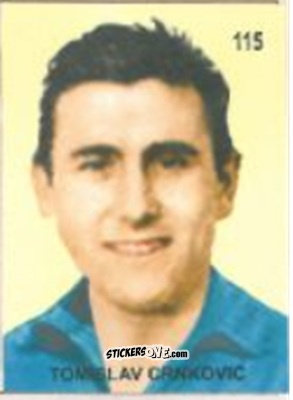 Sticker Tomislav Crnković - Campeonato Mundial de Futbol 1958 Suecia n. 115 - IMPORTADORES PERUANOS