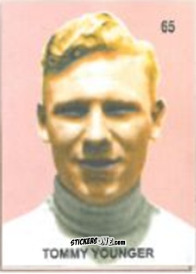 Sticker Tommy Younger - Campeonato Mundial de Futbol 1958 Suecia n. 65 - IMPORTADORES PERUANOS