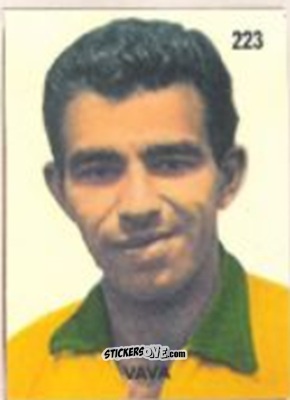 Cromo Vava - Campeonato Mundial de Futbol 1958 Suecia n. 223 - IMPORTADORES PERUANOS