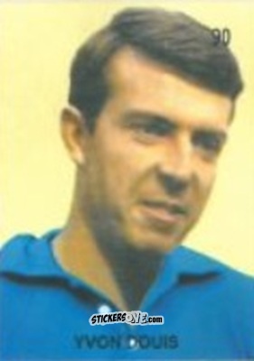 Cromo Yvon Douis - Campeonato Mundial de Futbol 1958 Suecia n. 90 - IMPORTADORES PERUANOS