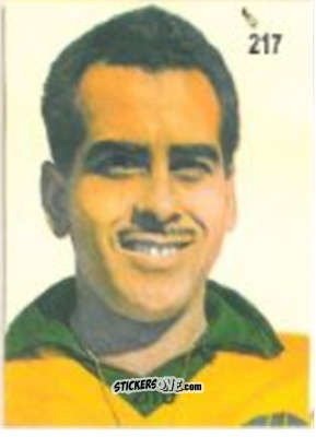 Sticker Zito - Campeonato Mundial de Futbol 1958 Suecia n. 217 - IMPORTADORES PERUANOS