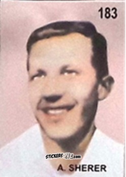 Cromo A. Sherer - Campeonato Mundial de Futbol 1962 Chile n. 183 - IMPORTADORES PERUANOS