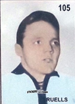 Cromo Bruells - Campeonato Mundial de Futbol 1962 Chile n. 105 - IMPORTADORES PERUANOS