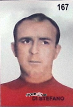 Sticker Di Stefano - Campeonato Mundial de Futbol 1962 Chile n. 167 - IMPORTADORES PERUANOS