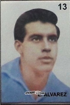 Cromo E. Alvarez - Campeonato Mundial de Futbol 1962 Chile n. 13 - IMPORTADORES PERUANOS