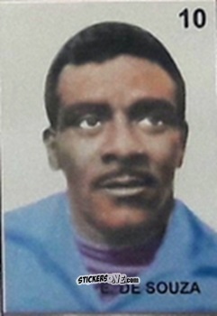 Figurina E. De Souza - Campeonato Mundial de Futbol 1962 Chile n. 10 - IMPORTADORES PERUANOS