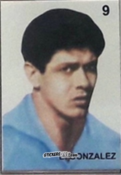 Cromo E. Gonzalez - Campeonato Mundial de Futbol 1962 Chile n. 9 - IMPORTADORES PERUANOS