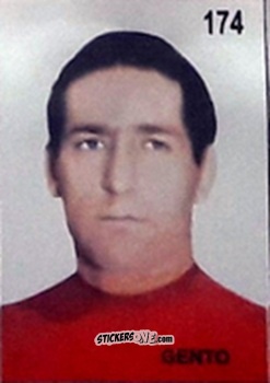 Figurina Gento - Campeonato Mundial de Futbol 1962 Chile n. 174 - IMPORTADORES PERUANOS