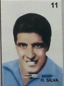 Cromo H. Silva - Campeonato Mundial de Futbol 1962 Chile n. 11 - IMPORTADORES PERUANOS