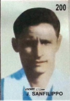 Figurina J. Sanfilippo - Campeonato Mundial de Futbol 1962 Chile n. 200 - IMPORTADORES PERUANOS