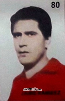 Sticker Jaime Ramirez - Campeonato Mundial de Futbol 1962 Chile n. 80 - IMPORTADORES PERUANOS