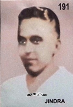 Cromo Jindra - Campeonato Mundial de Futbol 1962 Chile n. 191 - IMPORTADORES PERUANOS