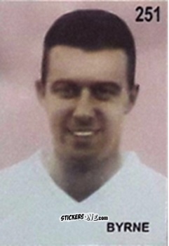 Figurina Johnny Byrne - Campeonato Mundial de Futbol 1962 Chile n. 251 - IMPORTADORES PERUANOS