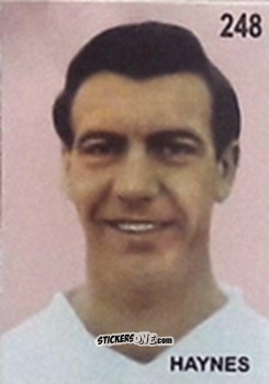 Sticker Johnny Haynes - Campeonato Mundial de Futbol 1962 Chile n. 248 - IMPORTADORES PERUANOS
