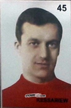 Cromo Kessariew - Campeonato Mundial de Futbol 1962 Chile n. 45 - IMPORTADORES PERUANOS