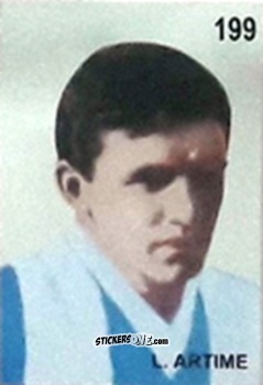Figurina L. Artime - Campeonato Mundial de Futbol 1962 Chile n. 199 - IMPORTADORES PERUANOS