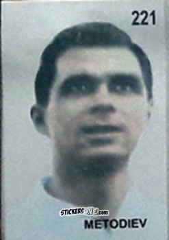 Figurina Metodiev - Campeonato Mundial de Futbol 1962 Chile n. 221 - IMPORTADORES PERUANOS