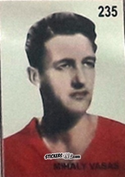Sticker Mihaly Vasas - Campeonato Mundial de Futbol 1962 Chile n. 235 - IMPORTADORES PERUANOS