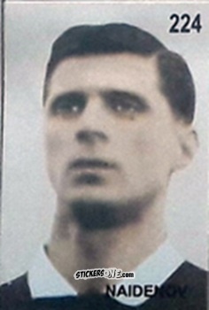 Figurina Naidenov - Campeonato Mundial de Futbol 1962 Chile n. 224 - IMPORTADORES PERUANOS