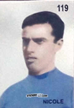 Cromo Nicole - Campeonato Mundial de Futbol 1962 Chile n. 119 - IMPORTADORES PERUANOS
