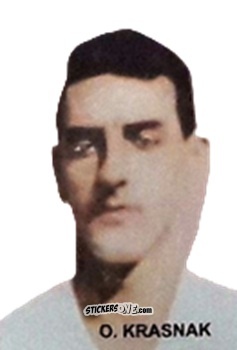 Sticker O. Krasnak - Campeonato Mundial de Futbol 1962 Chile n. 190 - IMPORTADORES PERUANOS