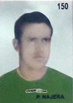 Cromo P. Najera - Campeonato Mundial de Futbol 1962 Chile n. 150 - IMPORTADORES PERUANOS