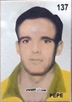 Sticker Pepe - Campeonato Mundial de Futbol 1962 Chile n. 137 - IMPORTADORES PERUANOS