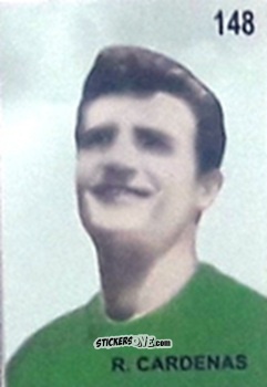 Cromo R. Cardenas - Campeonato Mundial de Futbol 1962 Chile n. 148 - IMPORTADORES PERUANOS