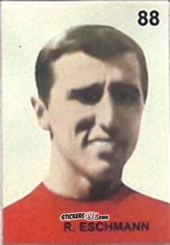 Sticker R. Eschmann - Campeonato Mundial de Futbol 1962 Chile n. 88 - IMPORTADORES PERUANOS