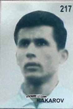 Figurina Rakarov - Campeonato Mundial de Futbol 1962 Chile n. 217 - IMPORTADORES PERUANOS