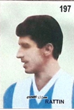 Sticker Rattin - Campeonato Mundial de Futbol 1962 Chile n. 197 - IMPORTADORES PERUANOS
