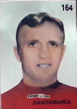 Sticker Santamaria - Campeonato Mundial de Futbol 1962 Chile n. 164 - IMPORTADORES PERUANOS