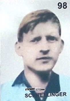 Figurina Schnellinger - Campeonato Mundial de Futbol 1962 Chile n. 98 - IMPORTADORES PERUANOS