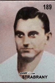 Cromo Strabrany - Campeonato Mundial de Futbol 1962 Chile n. 189 - IMPORTADORES PERUANOS