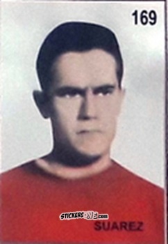 Cromo Suarez - Campeonato Mundial de Futbol 1962 Chile n. 169 - IMPORTADORES PERUANOS