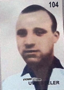 Figurina Uwe Seeler - Campeonato Mundial de Futbol 1962 Chile n. 104 - IMPORTADORES PERUANOS