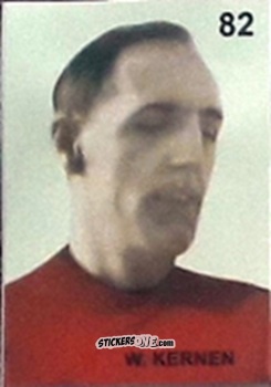 Cromo W. Kernen - Campeonato Mundial de Futbol 1962 Chile n. 82 - IMPORTADORES PERUANOS