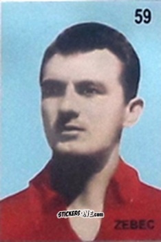 Cromo Zebec - Campeonato Mundial de Futbol 1962 Chile n. 59 - IMPORTADORES PERUANOS