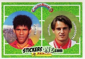 Cromo Aldair / Ambrosetti - Calcio Biglie 1997 n. 2 - Panini