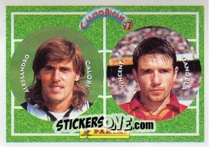 Figurina Calori / Candela - Calcio Biglie 1997 n. 22 - Panini