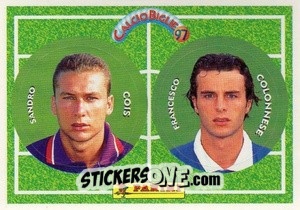 Cromo Cois / Colonnese - Calcio Biglie 1997 n. 29 - Panini