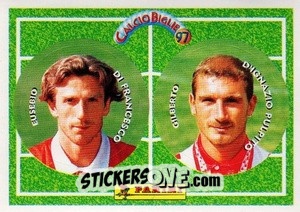 Cromo Di Francesco / D'ignazio Pulpito - Calcio Biglie 1997 n. 41 - Panini