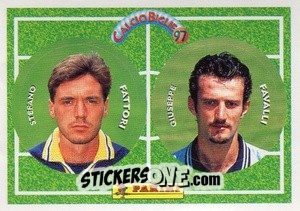 Cromo Fattori / Favalli - Calcio Biglie 1997 n. 44 - Panini