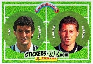 Figurina Ferrara / Ferron - Calcio Biglie 1997 n. 45 - Panini