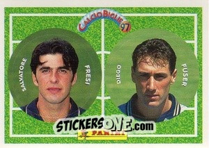 Cromo Fresi / Fuser - Calcio Biglie 1997 n. 47 - Panini