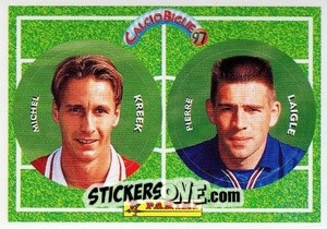 Sticker Kreek / Laigle - Calcio Biglie 1997 n. 58 - Panini