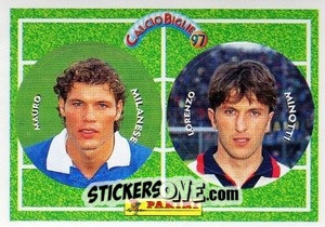Cromo Milanese / Minotti - Calcio Biglie 1997 n. 68 - Panini
